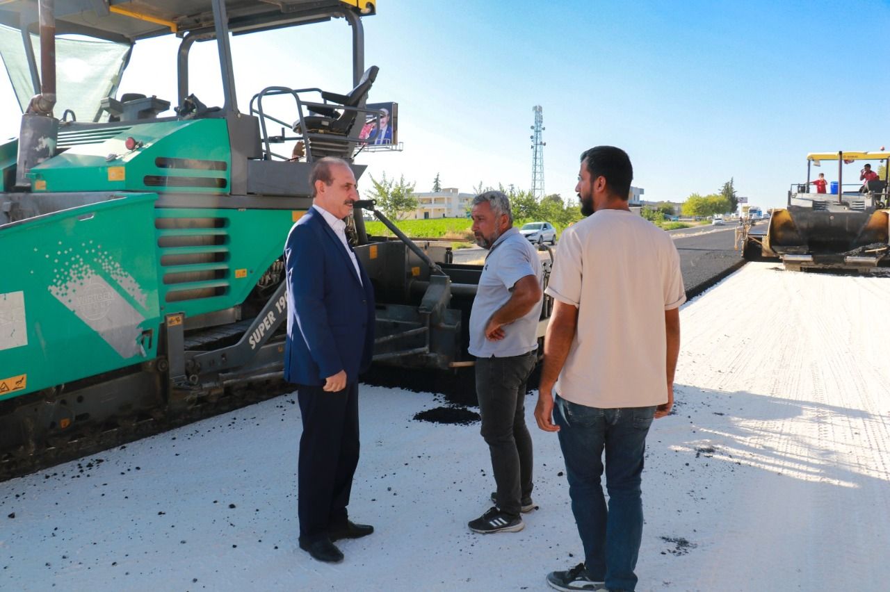 Başkan Yalçınkaya’dan Müjde: Urfa-akçakale Yolu Asfaltlanıyor