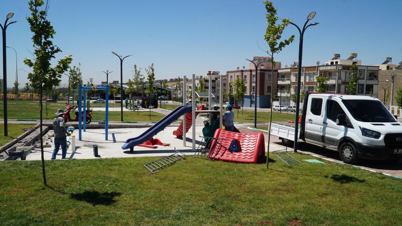 Haliliye’ye yeni yeşil alanlar kazandırılıyor