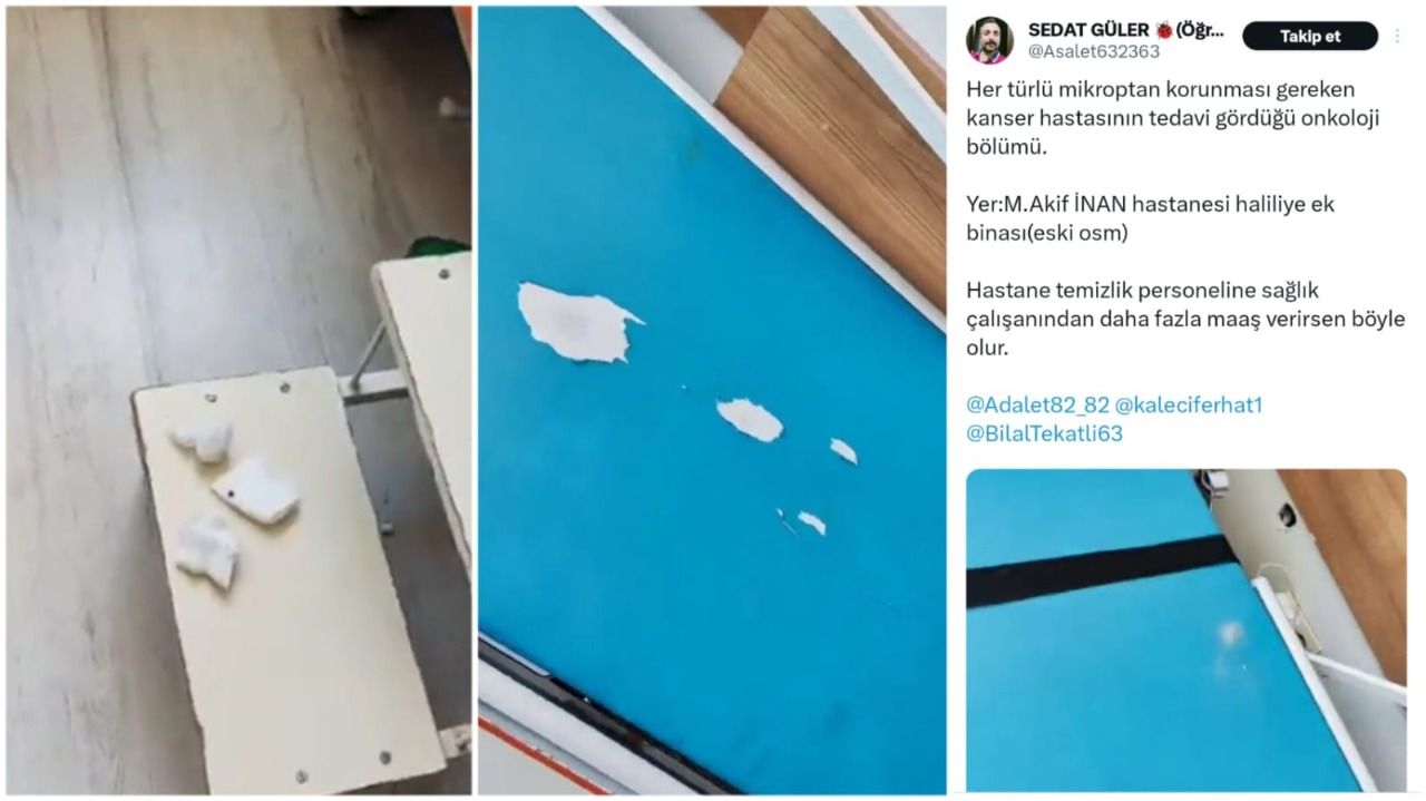 Şanlıurfa Mehmet Akif İNAN Hastanesi’nde Temizlik Skandalı