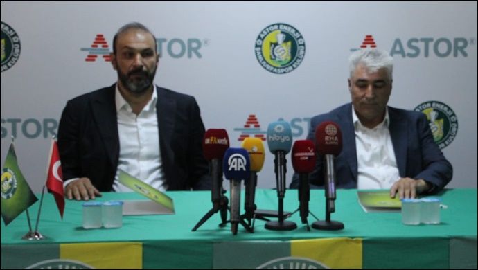 Astor Enerji Şanlıurfaspor’a isim sponsoru oldu