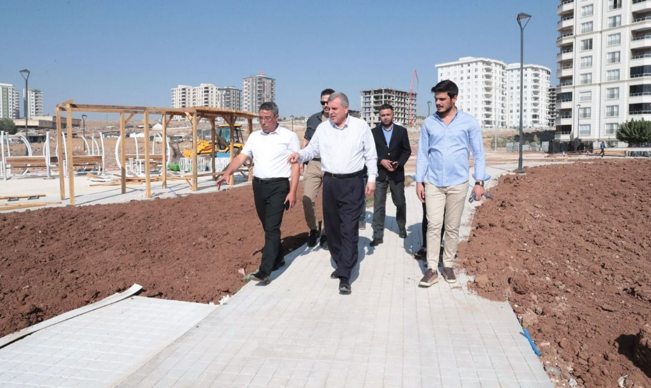 Başkan Beyazgül,”Kentte yeşil alan oranını arttırıyoruz’