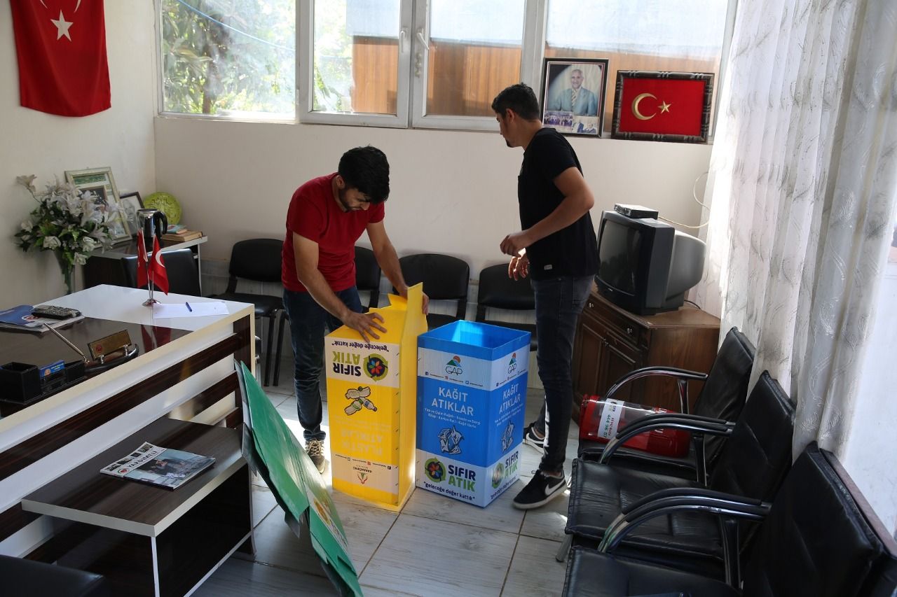 Karaköprü’de sıfır atık ve geri dönüşüm seferberliği sürüyor