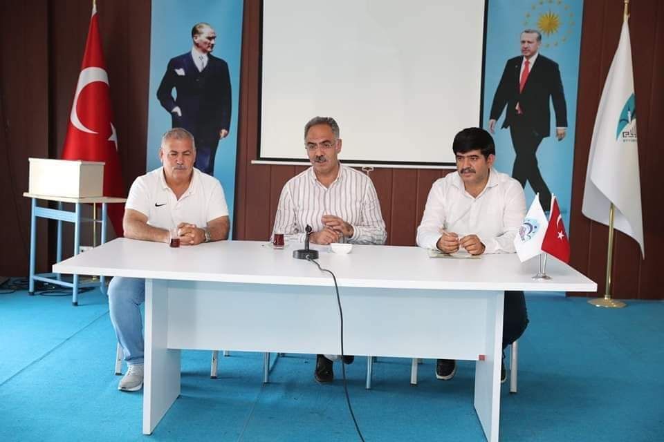 Şanlıurfa ASKF’den Başkan Kuş’a Ziyaret