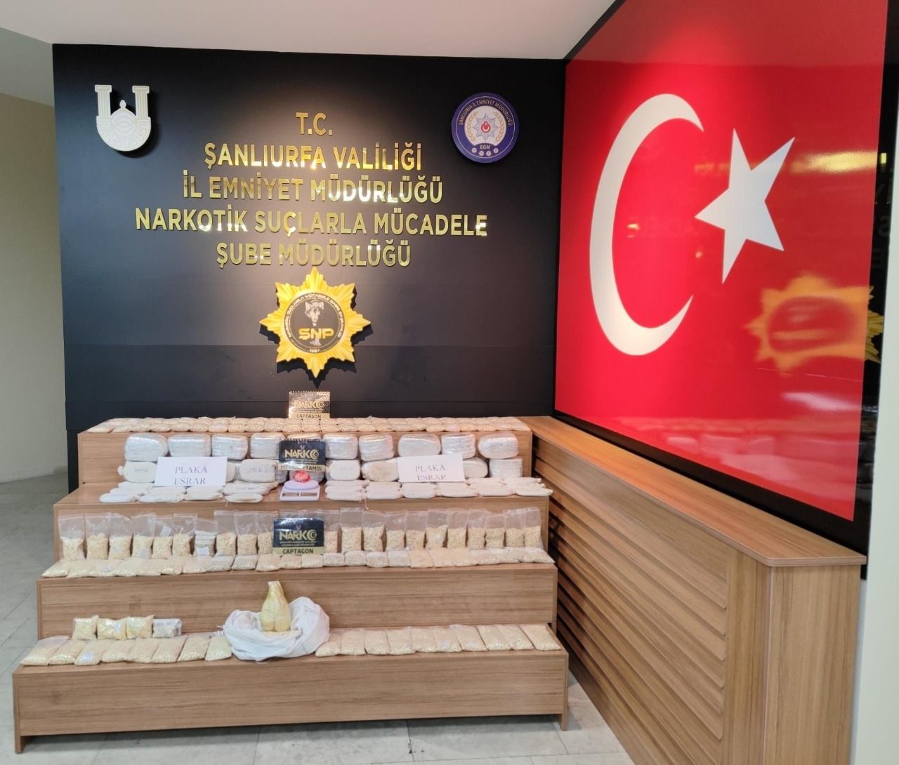 Şanlıurfa’da 29 kilo 650 gram esrar ele geçirildi