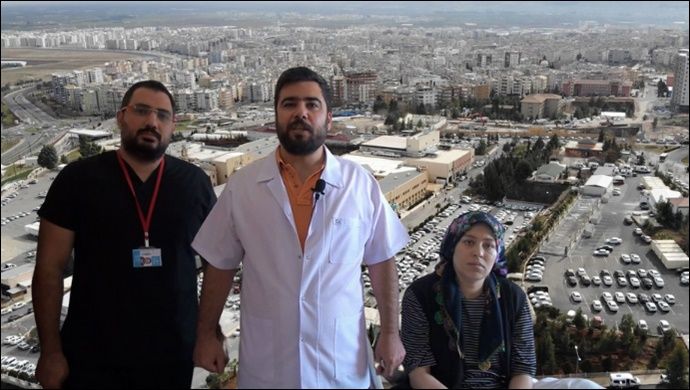 Şanlıurfa’da beyin ve kalp damarına pıhtı atan hasta iki operasyonla hayata tutundu