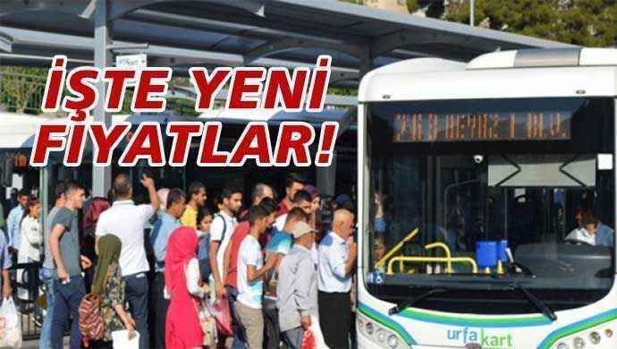 Şanlıurfa’da ulaşım zammı resmen yürürlüğe girdi: İşte yeni ulaşım ücretleri