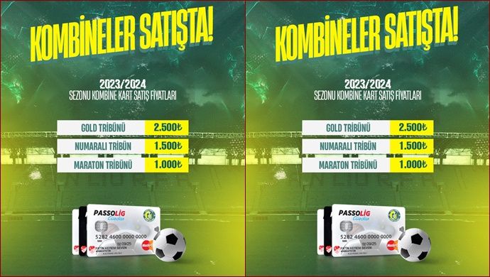 Şanlıurfaspor,kombine satış fiyatları resmi olarak açıklandı