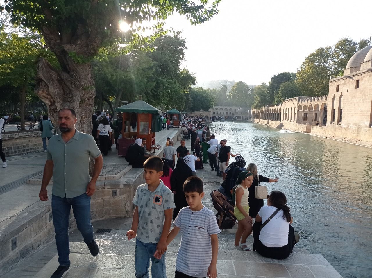 Haftasonu Balıklıgöl’e ziyaretçi akını