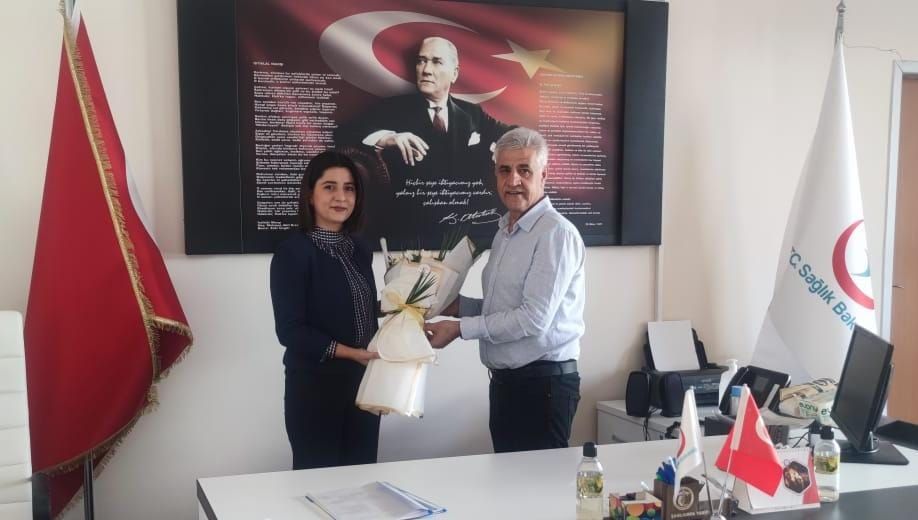 Hilvan Devlet Hastanesinde yeni Başhekim göreve başladı