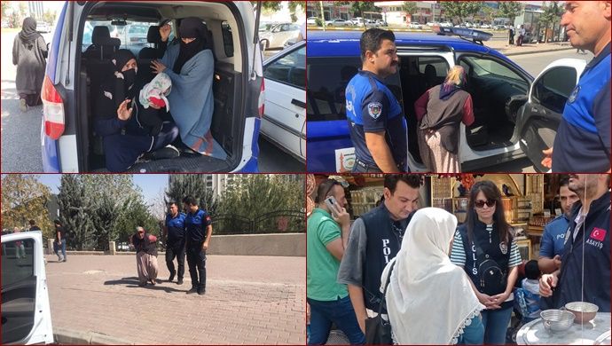 Şanlıurfa’da Polis ve zabıtadan dilenci operasyonu
