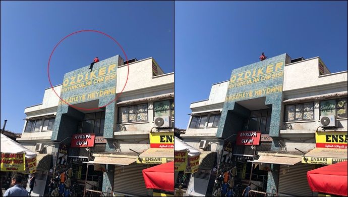 Şanlıurfa’da silahlı eylem korku dolu anlar yaşandı !