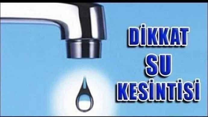 Şanlıurfa’da su kesintisi !