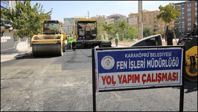 Şenevler’de Asfalt Yollar Yenileniyor