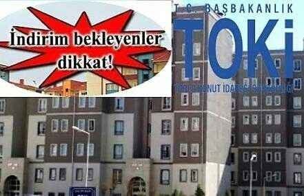 TOKİ’nin indirim kampanyası başlıyor
