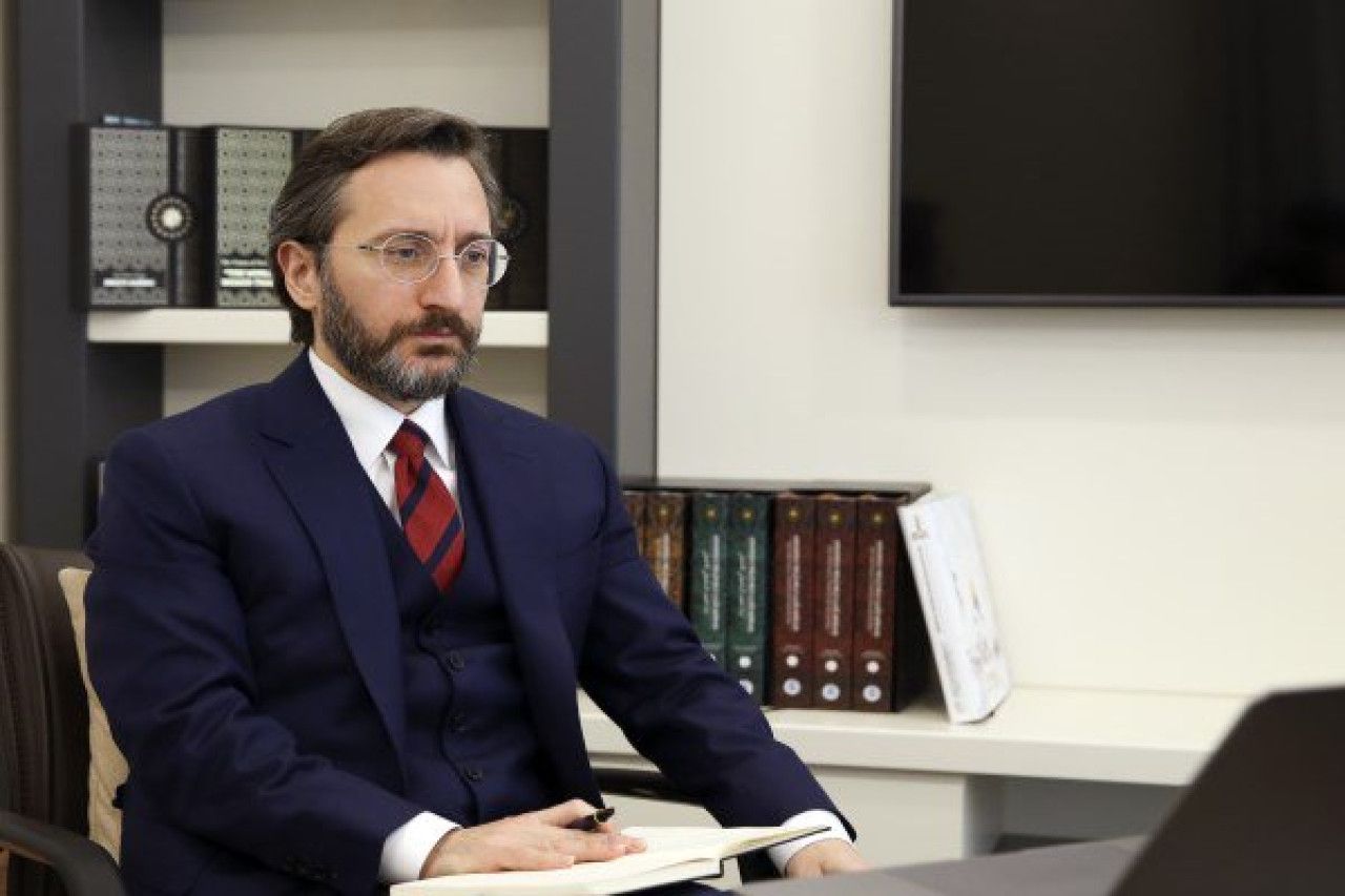 Altun: “Filistin’i asla yalnız bırakmayacağımızı dünyaya tekrar ilan ettik”