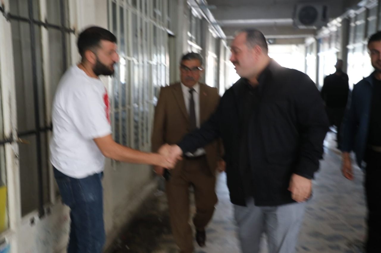 Başkan Ekinci, güne esnaf ziyareti ile başladı