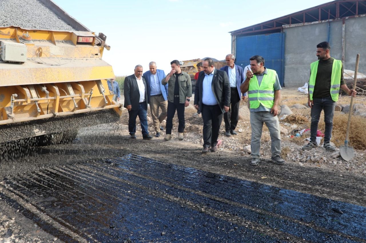 Başkan Ekinci kırsalda başlatılan çalışmaları inceledi