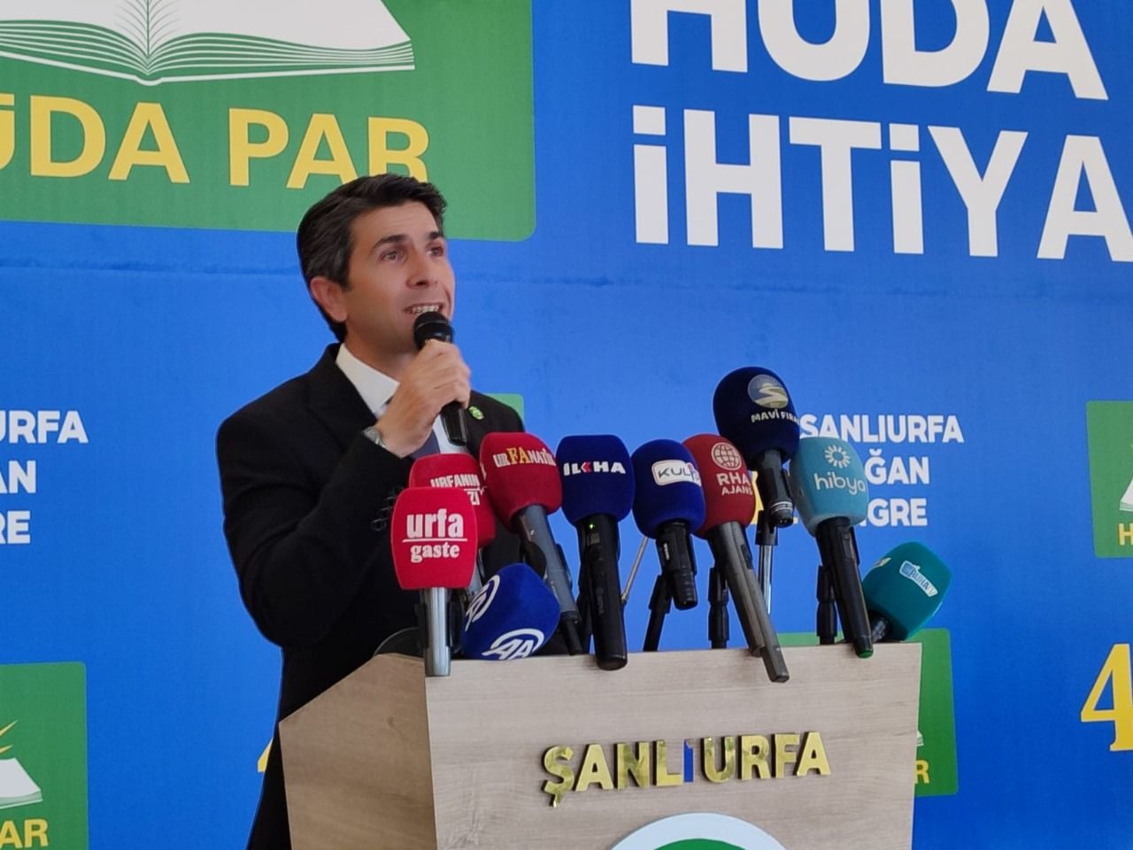 HÜDA PAR Şanlıurfa İl Başkanı Özaslan görevini bıraktı