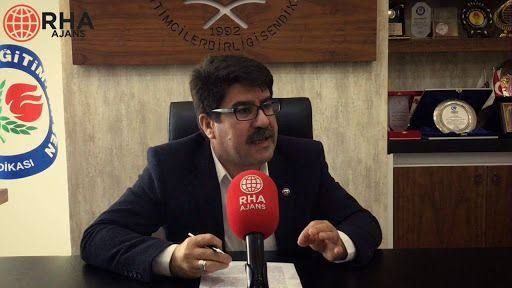 Memur-Sen Şanlıurfa İl Başkanı İbrahim Coşkun,İsrail’in saldırısını kınadı