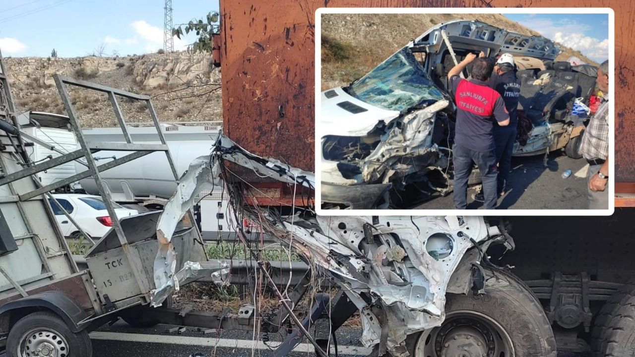 Şanlıurfa-Gaziantep Otobanında kaza: 5 ölü çok sayıda yaralı