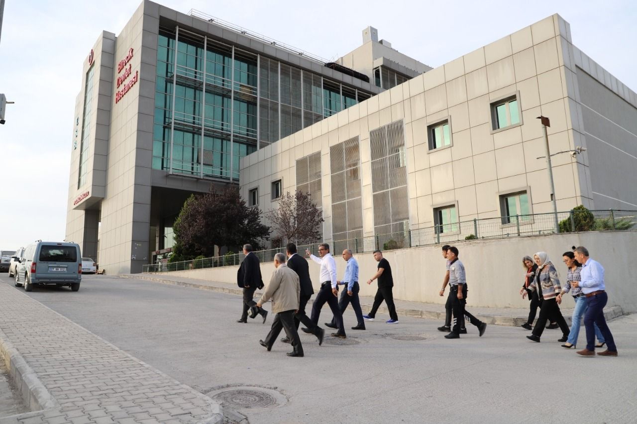 Şanlıurfa İl Sağlık Müdürü Solmaz İlçe Ziyaretlerine Birecik ile devam etti