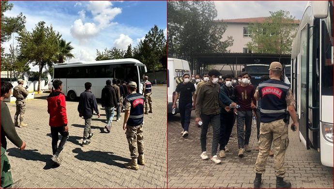 Şanlıurfa’da 36 düzensiz göçmen yakalandı