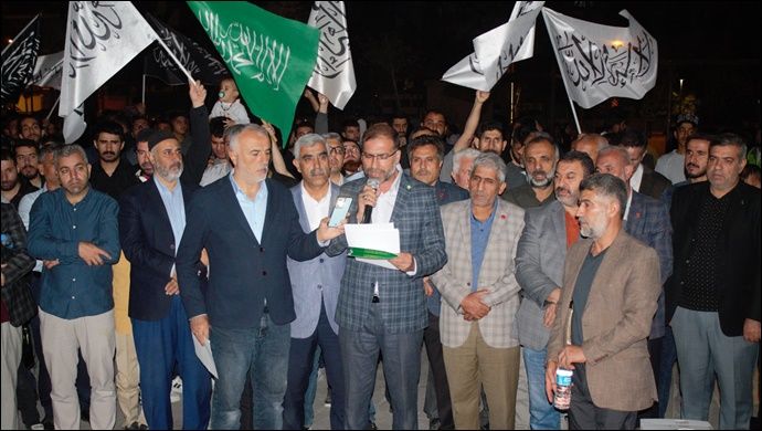 Şanlıurfalılar Gazze için tek yürek oldu