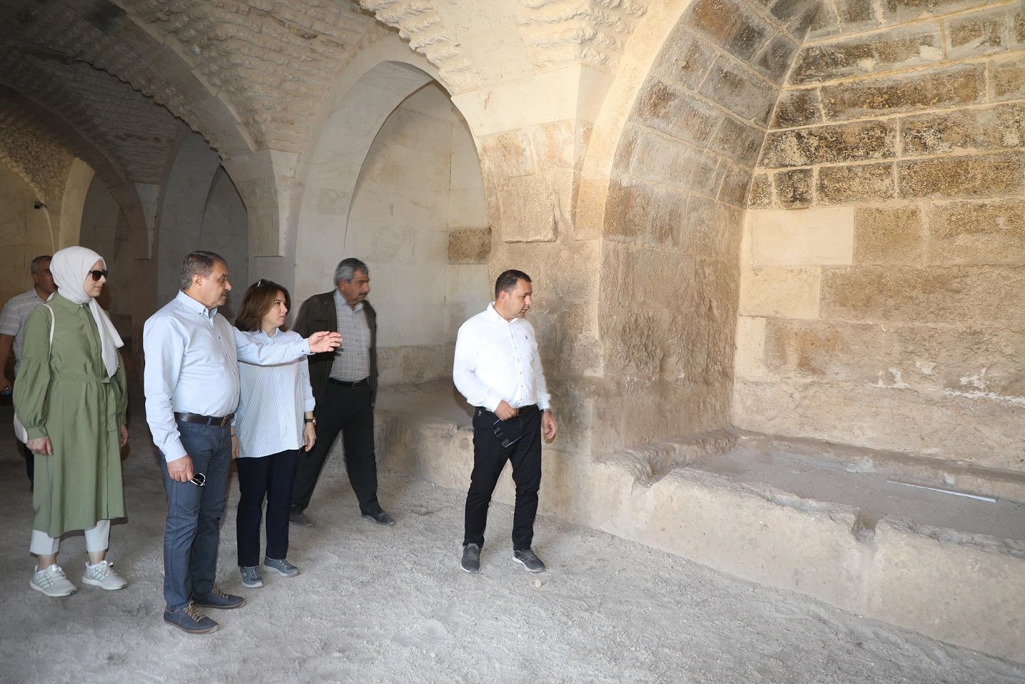 Vali Şıldak tarım ve kültür kenti Harran ‘da incelemelerde bulundu