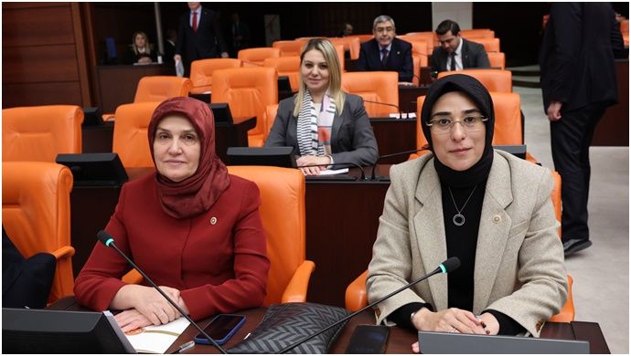 AK Parti Milletvekili Yazmacı TBMM Genel Kurulu’nda milli sporcuları tebrik etti