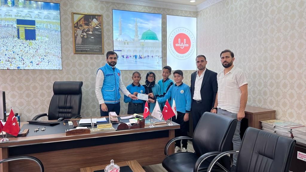 Ceylanpınarlı minik öğrenciler içimizi ısıttı