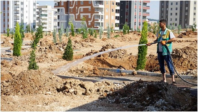 Doğukent’te 11 Bin Metrekarelik Parkta Sona Doğru