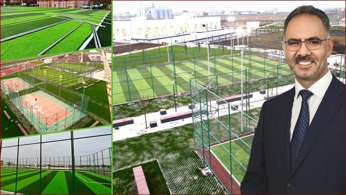 Eyyübiye Belediyesi Onlarca Spor Tesisini Hizmete Sunmaya Hazırlanıyor