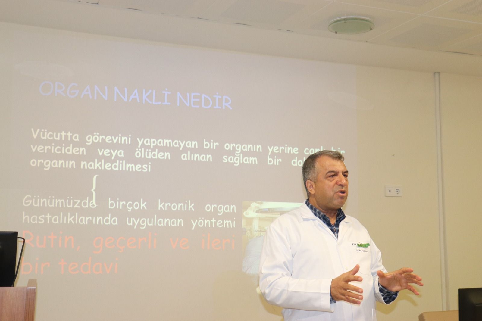 Harran üniversitesi Hastanesi’nde Organ bağışı Bilgilendirme toplantısı