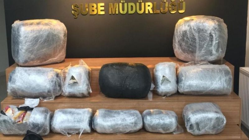 Şanlıurfa’da Bir Tır’da 171 kilo uyuşturucu ele geçirildi