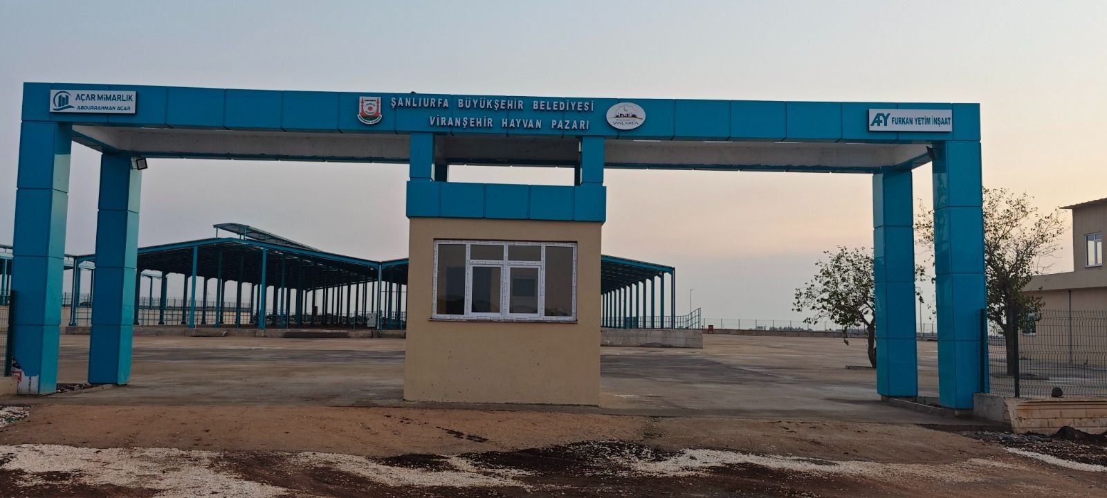 Viranşehir Canlı Hayvan Pazarı Tamamlandı