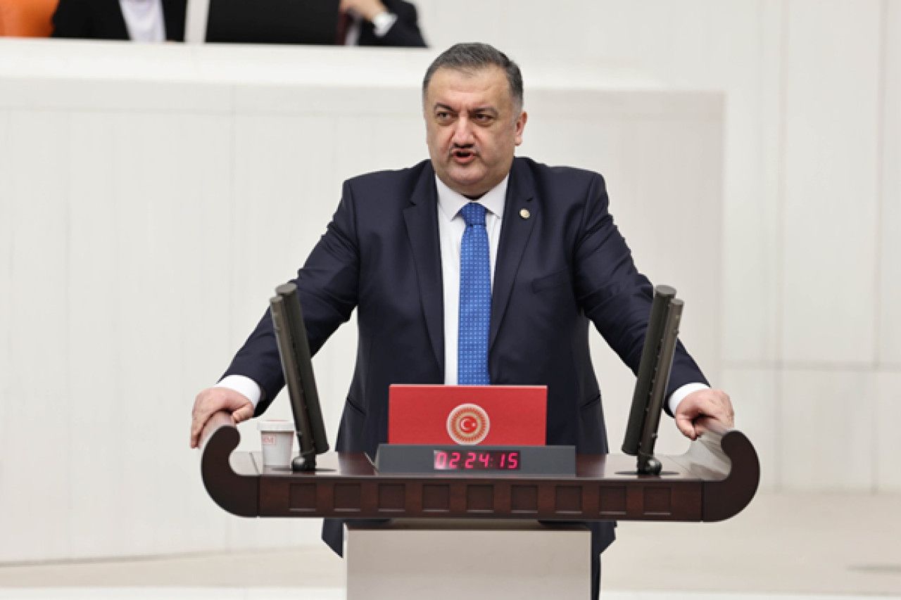 Karal: “Tarımsal desteğin 13 katından fazlasını faize vermeyi vicdanınız nasıl kabul etti”