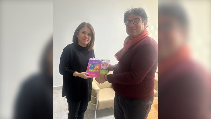 Muharrem Çelik’ten vali eşine ziyaret…