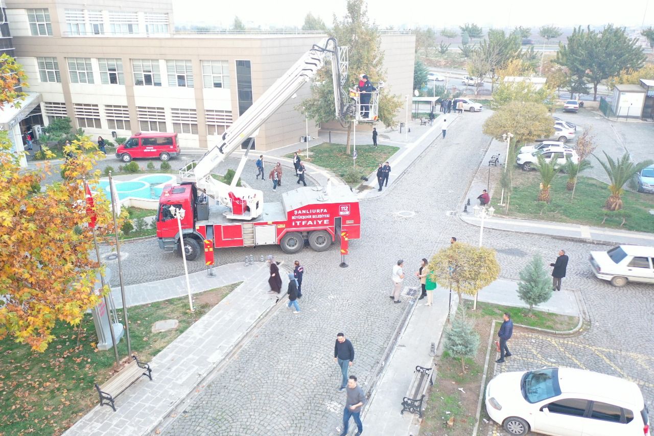 Şanlıurfa’da Ağız ve Diş Sağlığı personellerine yangın eğitimi verildi
