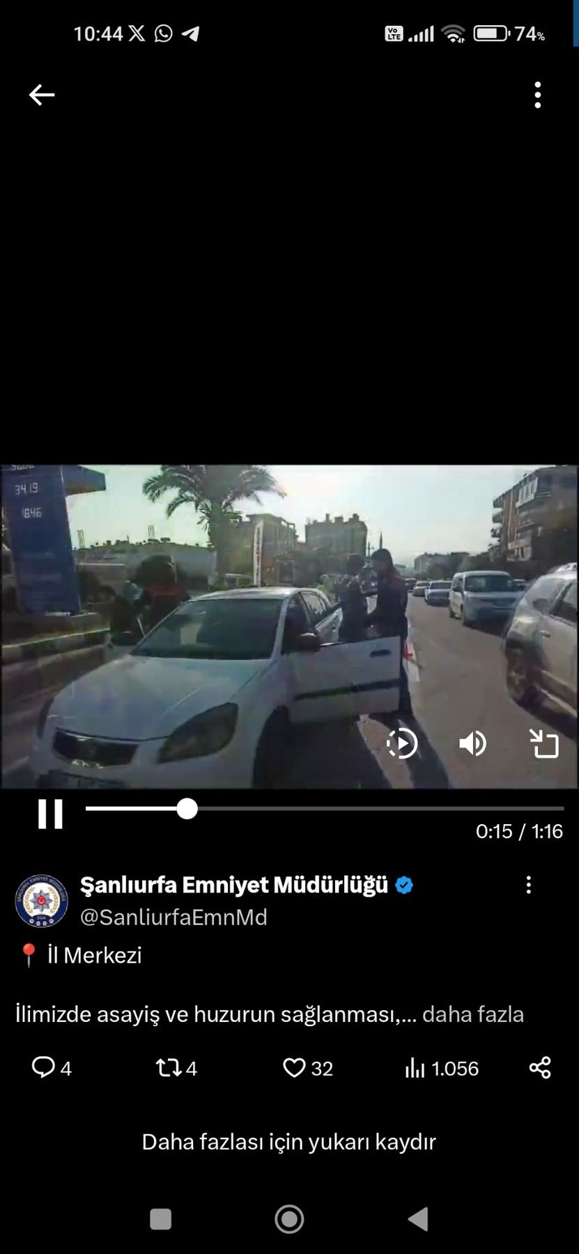 Şanlıurfa’da “Güvenli Şehir Uygulaması”aranan 27 şüpheli yakalandı