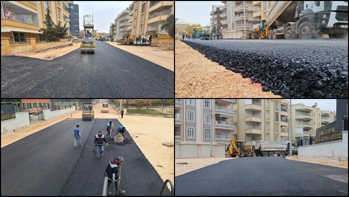  Büyükşehir’den Kent Merkezinde Asfalt Çalışması