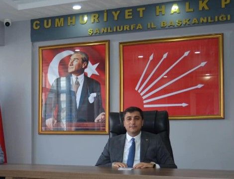 CHP Şanlıurfa İl Başkanı Ferhat Karadağ ” Asıl Algıyı Büyükşehir Belediyesi yapıyor.”