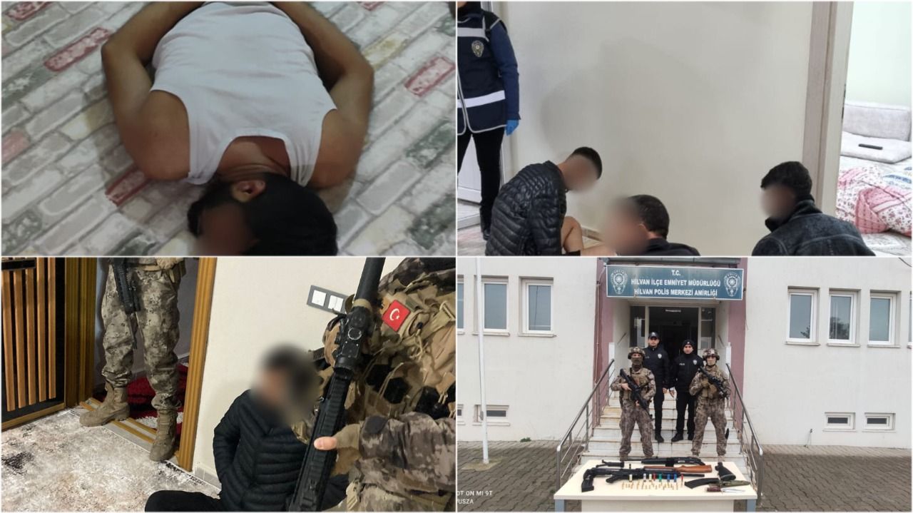 Hilvan ‘da “huzur ve güven” operasyonu: 9 şüpheli yakalandı