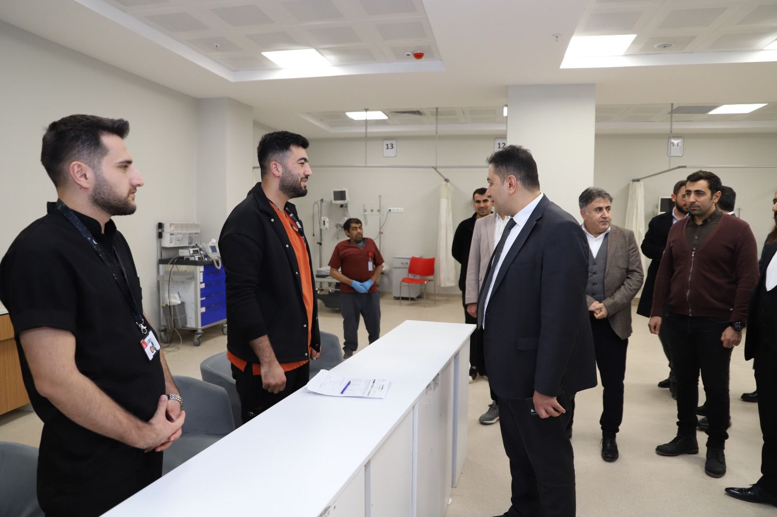 İl Sağlık Müdürü Solmaz, Ceylanpınar Devlet Hastanesini ziyaret etti