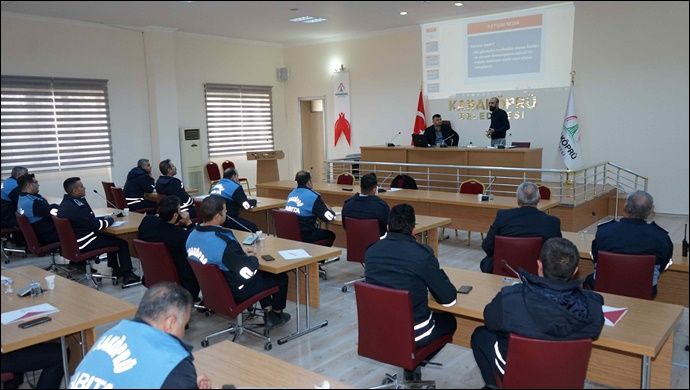 Karaköprü’de Zabıta Personeline Psikolojik Dayanıklılık Eğitimi