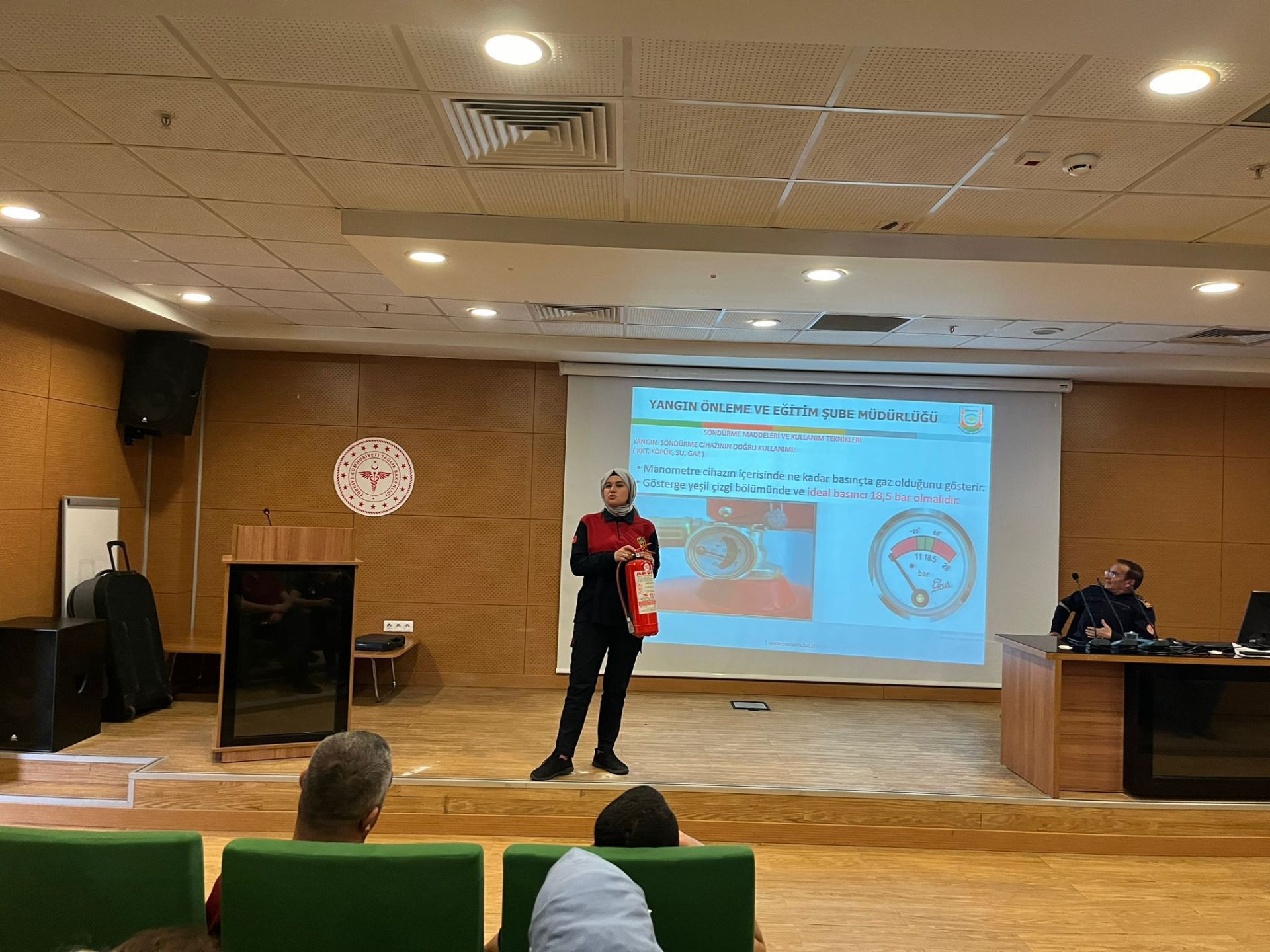 Şanlıurfa Büyükşehir İtfaiyesinden ”Risk alma,Önlem al” semineri