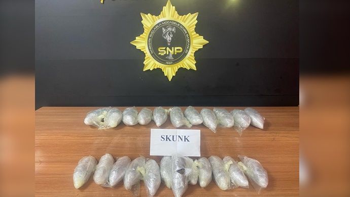 Şanlıurfa ‘da 8 kilo Skunk maddesi ele geçirildi