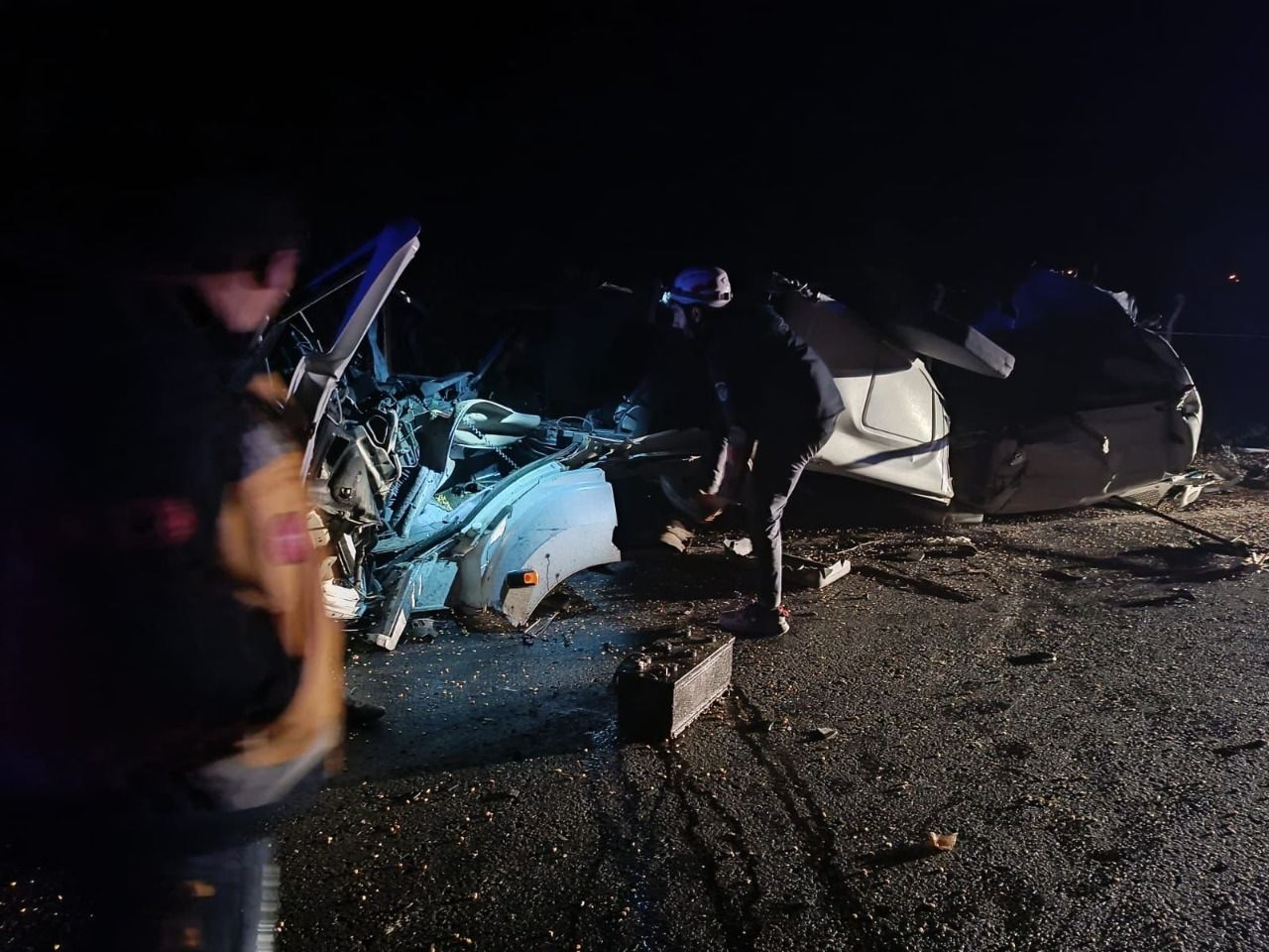 Şanlıurfa’da feci kaza:2 ölü,1 yaralı
