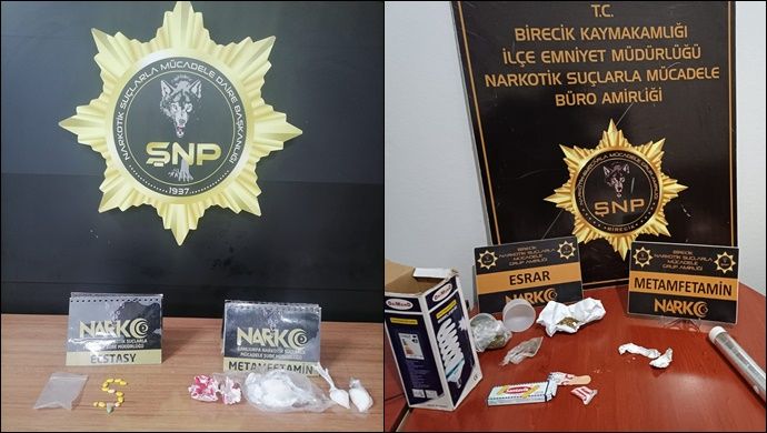 Şanlıurfa’da uyuşturucu operasyonu:6 şüpheli tutuklandı