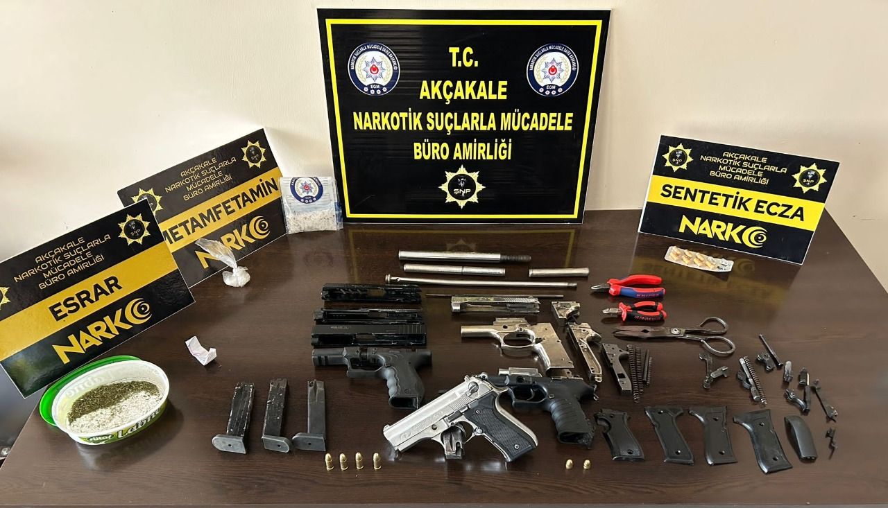 Şanlıurfa’da uyuşturucu operasyonu,8 şüpheli tutuklandı