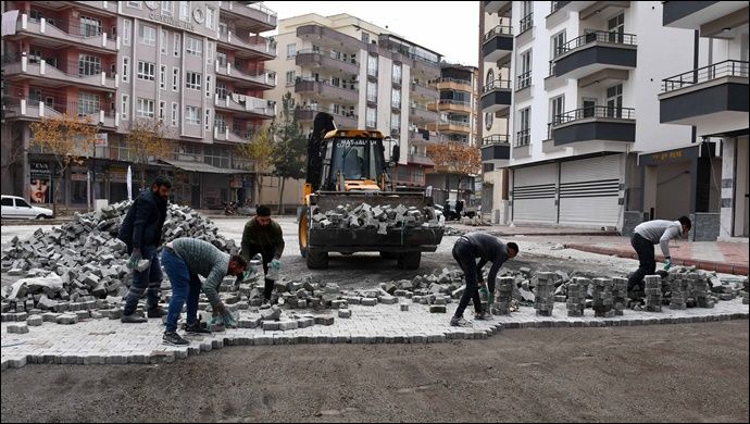 Siverek’te üst yapı çalışmaları devam ediyor